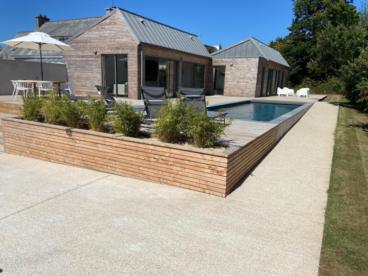 Magnifique Villa Avec Piscine, A 5 Min Des Plages Landunvez Exterior foto